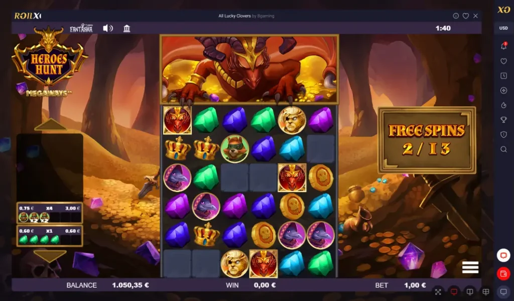 Roll XO Online Casino